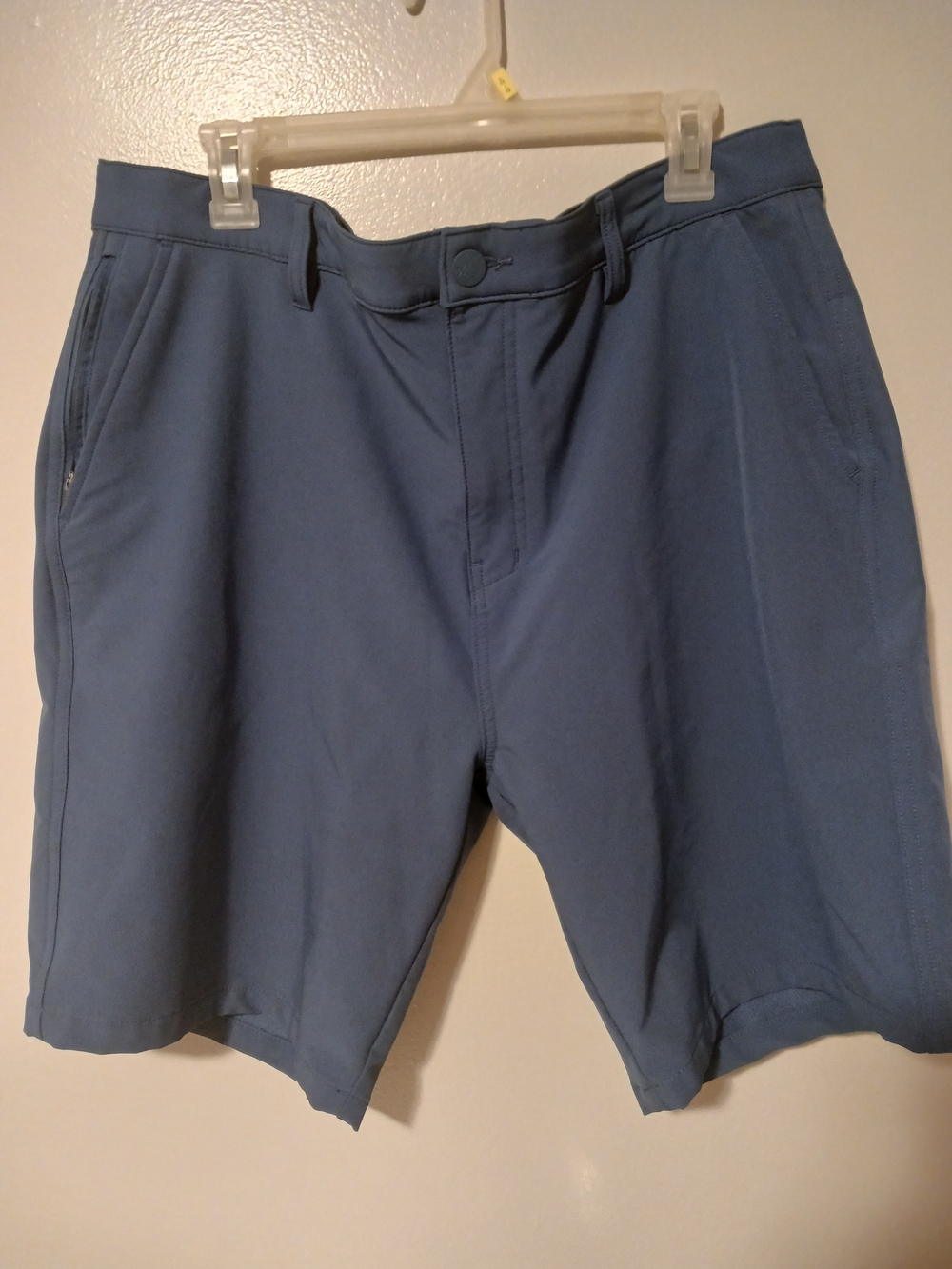 Hurley Slate Blue Flat-Front Performance Shorts